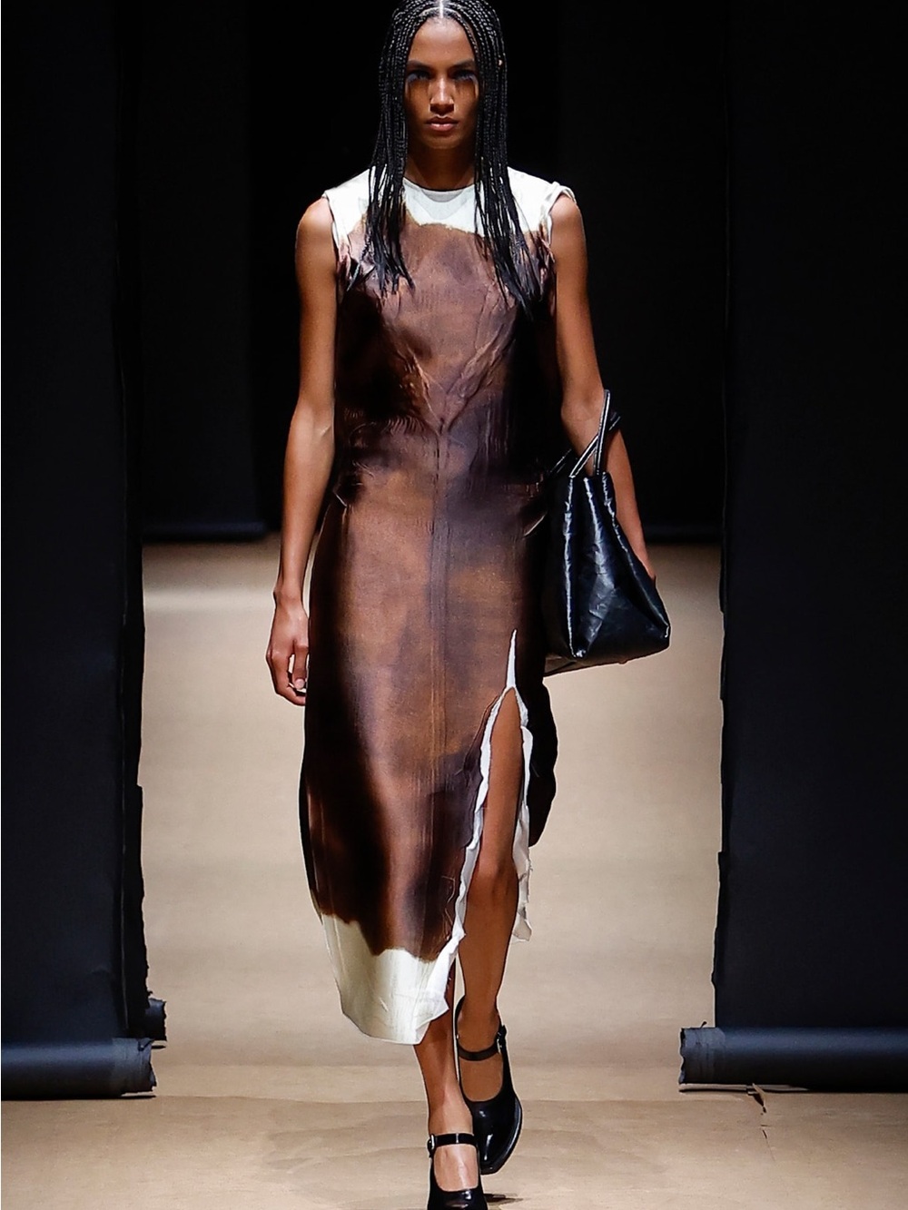Prada Midi Dress with Side Slit - Picture 10 of 15